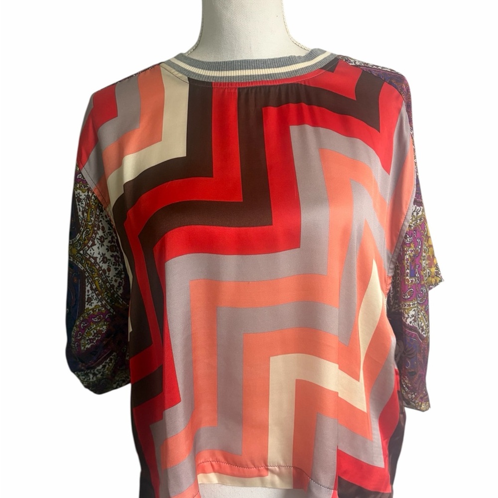 TINY by Anthropologie mixed pattern print